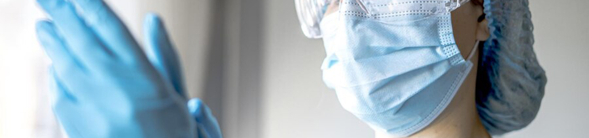 Medical and sanitary products banner