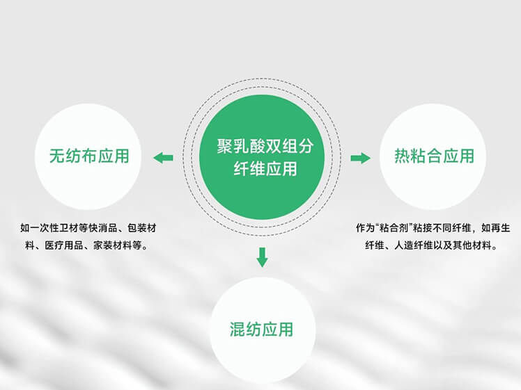 热粘合应用中的“新生力量”：聚乳酸双组分纤维的独特优势