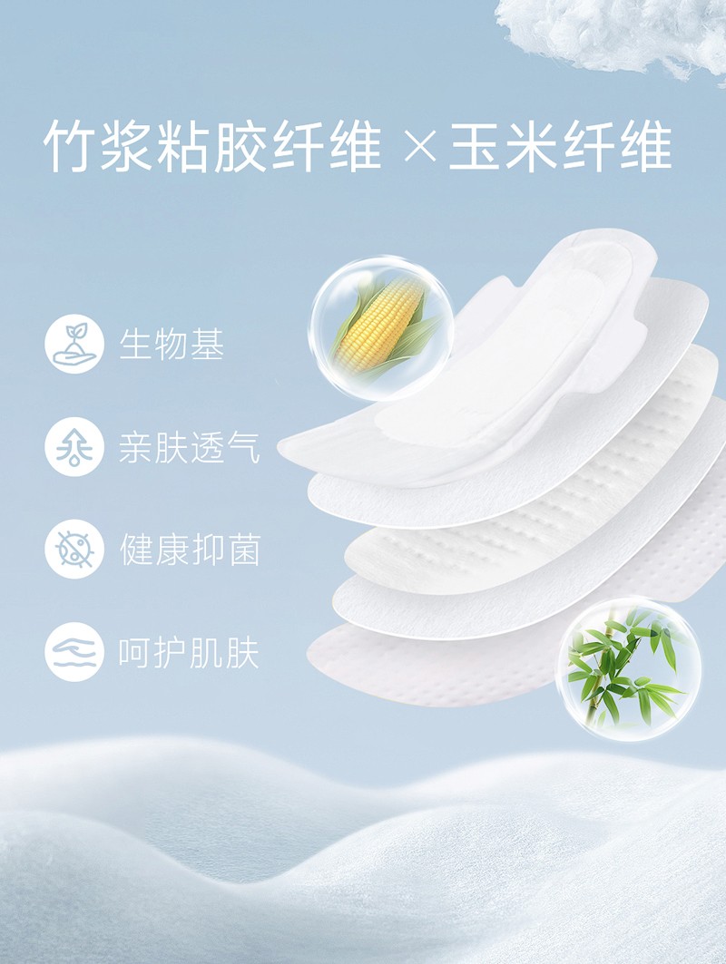 竹浆粘胶纤维和玉米纤维
